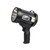 fvituve LED Solar Rechargeable Flashlight Spotlight Flashlight Super Bright LED Spotlight with Solar Panels Portable Handheld Hunting Searchlight Spot Light with Cob Light