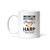 Humorous Sarcasm Gifts for Harp Instrument Players Music Lovers 11oz 15oz White Coffee Mug