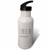 3dRose, Flip Straw 21oz Water Bottle, White