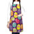 Cute Easter Rabbit & Eggs Apron Adjustable with 2 Pockets Bunny Easter Gift Kitchen Baking Gardening Work Apron
