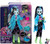 Monster High Doll and Sleepover Accessories, Frankie Stein Doll with Pet Dog Watzie, Creepover Party