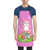 Rmqsyhfz Easter Bunny Egg Pattern Print Apron with 2 Pockets Waterproof Adjustable Apron for Kitchen Easter Holiday Gift
