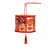 lamphle Chinese New Year Decorations 2024,Lunar New Year Decor Red Paper Lanterns Dragon Year Chinese Lantern Festive Red Paper Lantern New Year Decoration DIY Craft Material for Kids E
