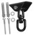 Yardwe 1 Set Swing Hook Hammock Hanging Supplies Ceiling Hammock Hooks Hanging Chair Hardware Hammock Hanger Hooks Hammock Mounting Kit Sun Shade Hardware Kit Yoga Blackening Iron
