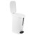 Ciieeo Garbage Can Basket Trash Can Food Scrap Container Bathroom Garbage Bin Nordic Style Waste Can Kitchen Trash Can Trash Basket Retro Trash Can Bins Trash Bin Pp White Office Slender