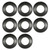 8Pcs 30mm Inner Diameter Kayak Paddles Drip Rings Universal Rubber Drip Rings Kayak Canoes Paddle Drip Rings Paddle Part Practical Drip Rings Paddle Splashes Guards Oars Drip Rings for Kayak