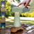 YONIKU Cute Table Night Light Bedside Lamp Led Lights for Kids Bedroom Children Mushroom Bedside Touch Lamp Cordless Battery Powered Baby Nusery Lamp Kids Portable Rechargeable Outdoor Lamp(Green)