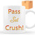 Volleyball Lovers Birthday Gift for Christmas - Pass, Set, Crush Quote - Gift for Volleyball Fans, for Son or Daughter - Large 11 Oz White Ceramic Coffee Mug Volleyball Lovers Birthday Gift for Christmas - Pass, Set, Crush Quote - Gift for Volleyball Fans, for Son or Daughter - Large 11 Oz White Ceramic Coffee Mug
