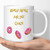 Funny Volleyball Coach's Gift - and Muticolor - for Sports Fans 11 Oz White Ceramic Coffee Mug
