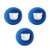SolwDa 3PCS Clothes Anti-Winding Adsorption Hair Removal Cleaning Ball, Reusable Hair Remover Washing Machine Hair Catcher Laundry Ball, Dryer Ball for Clothing Dog Cat Pet Hair Remover