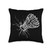 Badminton Shuttlecock Gifts Badminton Shuttlecock Throw Pillow, 16x16, Multicolor
