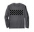 Checkered Pattern Checkerboard Check Car Racing Flag Pattern Long Sleeve T-Shirt