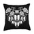 Conga Drum Instruments Conga Lover Heart Player Conga Drums Instruments Throw Pillow, 18x18, Multicolor