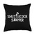 Funny Badminton Shuttlecock Slapper Humor Shuttlecock Slapper, Badminton Lover Throw Pillow, 18x18, Multicolor