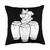 Conga & Squirrel Lover Conga Drummer Squirrel Congas & Squirrel Conga Drummer Lover Throw Pillow, 18x18, Multicolor