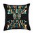 Conga Player Conga Instrument Conga Musician You're Never Too Old to Play Conga Drums Throw Pillow, 18x18, Multicolor