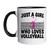 Cute Volleyball Player Gift Idea For Teen Girls Women Coach 11oz 15oz Inner Color Accent Mug