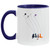 Animals Flying Kites Asexual Ace Pride Asexual Pride Asexual Gifts 11oz 15oz Inner Color Accent Mug