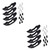 SUPVOX 40 Pcs Kayaks Paddle Clips Boat Paddle Holders Accessories for Kayak Paddle Accessories Kayak Accesorios Pool Kayak Accessories Paddle Holder for Kayak Fishing Refit Securing Clip