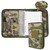 Army Military Notebook Cover with Zippered, Tactical Portfolio Organizer and Ring Binder Cover for A5 Folder, 7" x 9" OCP Military Log Book Cover - Multi (Cover Only)