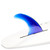 DORSAL Surf SUP Fin 10 Inch Center Fin Longboard, Surfboard Paddleboard