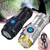 German Three-Eyed Monster Mini Flash Super Power Flashlight, Three-Eyed Monster Mini Flashlight, High Lumens Flashlight, Handheld Flashlight (2pcs)