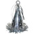 Amscan 117695.18 Party Hat Balloon Weight, 6 oz, Silver