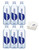Glaceau Smartwater, 20oz Bottles, (Pack of 6) with Bay Area Marketplace Napkins