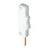 Defender Security S 4544 Sliding Window LOCK, 3/16" Bolt, Plastic Housing, White