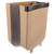 Abaodam Folding Trash Can Dormitory Trash Can Waste Container Food Small Plastic Garbage Bin Trashcans Kitchen Trash Can Trash Cans Plastic Container Trash Container Foldable Pp Organizer