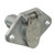 Pollak 11-404EP Metal 4-Way Round Zinc Connector Socket
