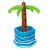 Inflatable Palm Tree with Pool Cooler - 4 feet Tall