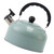 Buzzing Kettle Water Boiling Pot Camping Cooking Stove Water Kettle Metal Water Jug Whistle Kettle Kitchen Kettle Teapot for Stovetop Stainless Steel White Teapot 3l