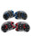 Speedo Unisex Swim Training I.M. Tech Paddles,Black/Red,Medium-Large