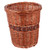 GRIRIW Rattan Trash Can Trash Basket Bamboo Garbage Can Woven Waste Basket Bamboo Waste Basket Wooden Trash Cans Table Top Trash Can Elegant Woven Trash Can Office Round Wicker Toy Basket