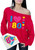 Awkward Styles Women's I Love The 80's Off The Shoulder Sweatshirt for 80's Fans + Sticker Gift (XL, Red) Awkward Styles Women's I Love The 80's Off The Shoulder Sweatshirt for 80's Fans + Sticker Gift (XL, Red)