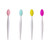 4 PCS Lip Scrub Brush,Double-Sided Silicone Exfoliating Lip Brush Exfoliating Brush for Men Wome Double-sided Soft ?Lip Brush for ?Smoother and Fuller Lip Appearance