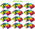4E's Novelty 4 Dozen (48) Smiley FACE Mini Spiral NOTEBOOKS Smile Emoticon Emoji Party Favors Classroom Teacher Rewards