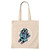 Unique Gift Idea Featuring Astronaut Playing Ukelele Perfect Present for Music Lovers Natural White Multicolor Canvas Tote Bag