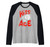 Kiss My Ace Volleyball Player Funny Beach Volleyball Girl Raglan Baseball Tee