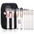 Makeup Brushes Set 10 Pcs Premium Synthetic Foundation Powder Blush Eyeshadow Concealer Makeup Brushes with Cute Cat Designed Handle Professional Makeup Brushes Kit