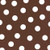 Chocolate Brown Dots Luncheon Napkins |16 Ct. | 6" x 6"