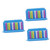ifundom 3pcs 12 Abacus Plastic Playes Educational Toys Puzzle Toys Brain Toy Toys for Kids Tools for Kids Educational Counting Tool Kids Calculate Tools Child Gift
