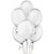 Qualatex 11" Metallic Silver Latex Balloons (100ct)