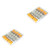 Sosoport 20 Pcs Set Loud Emergency Whistle Loud Whistle Survival Whistle Metal Supplies