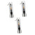 Kisangel 3pcs Keychain Flashlight Key Ring Flashlight Keychain Lights for Outdoor Flashlight Key Ring Keyring Torches Led Flashlights Multitool Keychain Small Flashlight Water Proof Abs