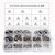 Stainless Steel E-Clip External Retaining Ring Snap Internal Circlip Ring Assortment Kit 13Size 450PCS