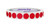 ChromaLabel 1/2 inch Color-Code Dot Labels | 1,000/Roll (Red)