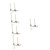 UKCOCO 10 Pcs Fan Light Pendant Ceiling Fan Pull Chain Replacement Ceiling Light Pull Chain Fan Chain Extender Light Fixture Ceiling Light Ceiling Metal Chain Extender Metal Zip Ties