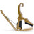 Kyser Short-Cut Partial Guitar Capo, 3-string, DADGAD, Gold, KG3G